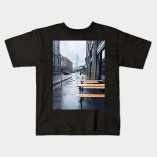 Rainy Day in DUMBO, Brooklyn Kids T-Shirt